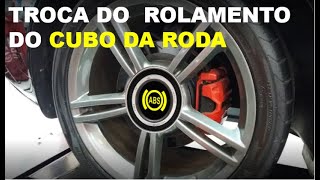 TROCA DO ROLAMENTO DA RODA COM ABS [upl. by Thisbe]