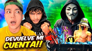 REY HACKER VS JETER EL ANIMAL POR MI CUENTA DE FREE FIRE😱 [upl. by Innes936]