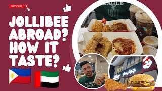 Jollibee  Famous Fast Food in Philippines  Jollibee in Dubai  Jayson Madi TV [upl. by Anstus272]