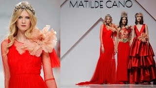 Desfile Matilde Cano Colección 2017  BBFW16 [upl. by Hadeehsar899]