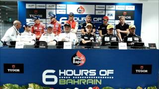 6 Hours of Bahrain  Class Winners Press Conference [upl. by Nnylakcaj]