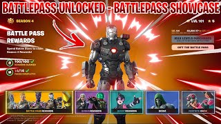 EXCLUSIVE LOOK at Fortnite Chapter 5 Season 4 BATTLEPASS Content 🔥SEASON [upl. by Kliber]