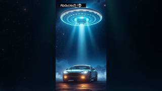 UFO hovering over a car in the desert👽😬 alien space spaceship ufoキャッチャー uap flyingsaucer [upl. by Zitvaa]