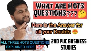 2nd PUC BUSINESS STUDIES 🔥 HOTS QUESTIONS WTH ANS EXPLAINED 🎯 3 QUESTIONS GURANTEE FROM HOTS SECTION [upl. by Bricker]