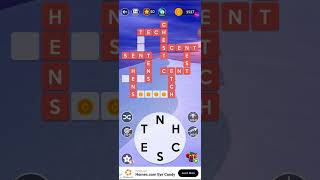 Wordscapes level 773  STENCH  SCENT [upl. by Ecnarret]