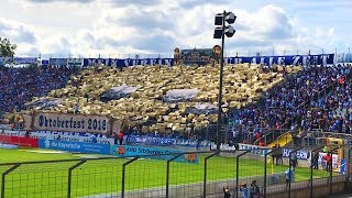 TSV 1860 Fans mit WiesnChoreo gegen Wehen Wiesbaden 220918 [upl. by Alletse162]