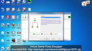 virtual serial port and proteus [upl. by Erasaec]