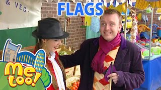 MeTooOfficialTVShow  👀🇬🇧 Learning About Flags 🇬🇧👀  FullEpisode  TV Show For Kids [upl. by Romney]