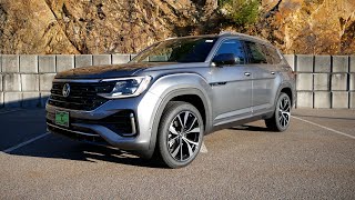 2024 Volkswagen Atlas SEL Premium RLine Review  VWs Flagship and Most Luxurious Offering [upl. by Lenod]