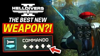 Helldivers 2 Commando Rocket Launcher is INSANE [upl. by Beard]