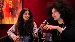 Ibeyi  portrait de scène au festival des Inrocks [upl. by Ynnek609]