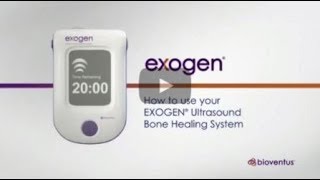 How to use EXOGEN us [upl. by Ayn]