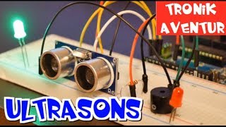 TRONIK AVENTUR 207  MODULE ULTRASON HC SR04  ARDUINO  MODE DEMPLOI TUTORIEL [upl. by Tarrel926]