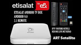 Etisalat Android TV Box High Quality Picture Unboxing and Full Review  ART Satellite UrduHindi [upl. by Imailiv]