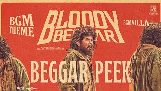 Bloody Beggar  Beggar Peek BGM  Nelson Dilipkumar  Kavin  Jen Martin  BGM Villa [upl. by Layne]