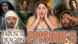 Insanely TENSE EPISODE House Of Dragon Season 1 Episode 5 Reaction [upl. by Lynda]