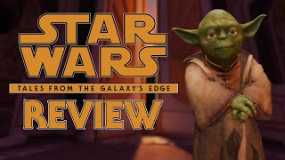 Star Wars Tales from the Galaxys Edge  VR Game Review [upl. by Townsend]