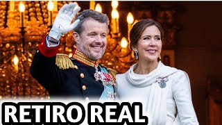 ¡Retiro real El rey Federico X de Dinamarca pasa el fin de semana en Alemania con su familia [upl. by Loredana]