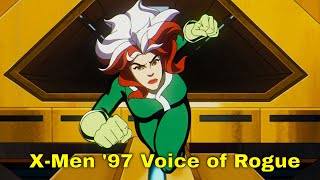 Lenore Zann the voice of Rogue in Xmen 97 talks the cartoon coming back and recording season 2 [upl. by Cullan831]