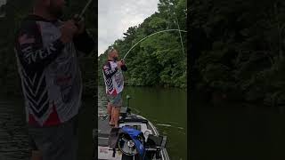 Slack Liner bassfishing fishing boat lake [upl. by Assel361]