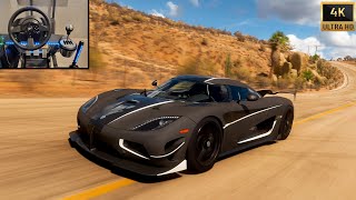 1341 HP Koenigsegg Agera RS  Forza Horizon 5  Thrustmaster T300 Gameplay [upl. by Niwdla]