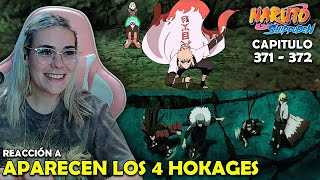 LOS HOKAGES LLEGAN A LA GUERRA  REACCION A NARUTO SHIPPUDEN POR PRIMERA VEZ  371  372 [upl. by Carolan]