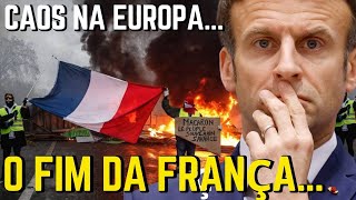 O que fez a FRANÇA chegar neste nível de decadência  Europa se aproxima de colapso [upl. by Ramal]