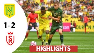 Nantes vs Reims 12  All Goals amp Extended Highlights [upl. by Cletis]