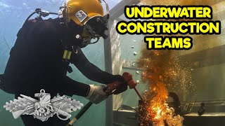 US NAVY SEABEE UNDERWATER CONSTRUCTION TEAMS [upl. by Ecilegna121]