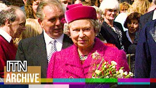 Queen Elizabeth II Returns to Aberfan 1997 [upl. by Sparhawk]