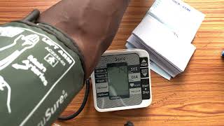 How to use Accusure BP machine [upl. by Liebowitz]