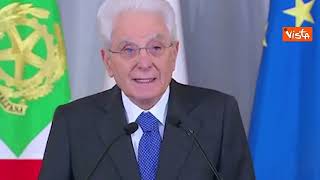 Mattarella quotSpero si possa ancora dire sindacaquot [upl. by Patrizia]