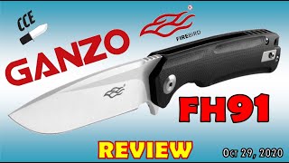 Review of the FBKNIFE FH91  by Ganzo Knife [upl. by Wynn]