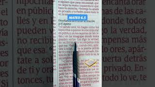 MATEO 65📖 fe salmo bondad reflexion bendiciones bendicion [upl. by Ttehr]