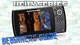 Humminbird Helix 7  8  9  10 G3N Beginners Tutorial [upl. by Gemina]