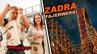 FAJERWERKI NA ROLLERCOASTERACH W ENERGYLANDII🎆 [upl. by Tybald532]