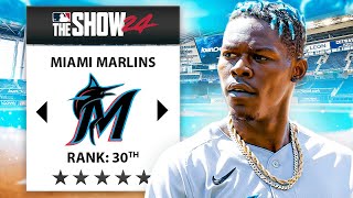 I Rebuilt the Miami Marlins in MLB the Show 24 [upl. by Ettie]