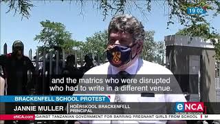 Brackenfell School Protest  EFF demands firing of principal 2 teachers [upl. by Husch]