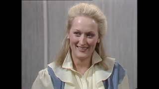 Meryl Streep interview 1981 [upl. by Ennaerb]