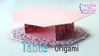 Origami  Table furniture [upl. by Pascasia887]