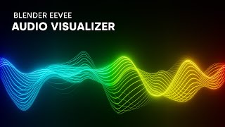 Create A Beautiful Audio Visualizer With Eevee in Blender 290 Blender Tutorial [upl. by Jeffery467]