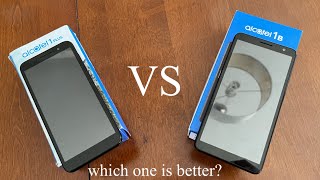 Alcatel 1 Plus vs Alcatel 1b  quick comparison [upl. by Inobe971]