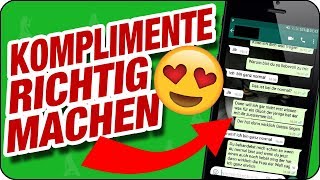 DARUM SOLLTEST DU EINEM MÄDCHEN NICHT ZU VIELE KOMPLIMENTE MACHEN  Chat Analyse [upl. by Anayit545]