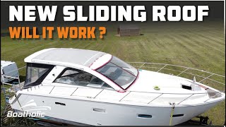 We DESIGN a NEW Sliding ROOF System for our BOAT  EP 76 [upl. by Eylloh]