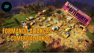 DICAS PARA COMEÇAR BEM  • SURVIVING THE AFTERMATH   Gameplay PTBR 2023 [upl. by Leaj]