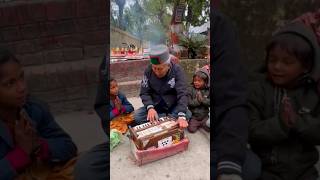 🌻Veteran singer Shri Phonsok Ladakhi singing a hymn in his mesmerizing voice at Kushinagar👌👌👌 [upl. by Kucik]