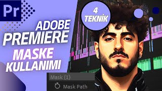 Adobe Premiere Proda 4 Farklı MASKELEME Yöntemi  MASK Nasıl Kullanılır [upl. by Lecirg]