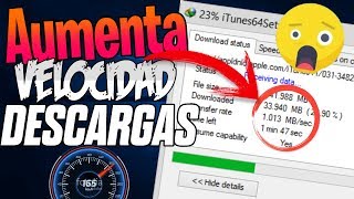 Como Aumentar la Velocidad de  DESCARGAS  Sin Programas  2021 [upl. by Leyameg704]