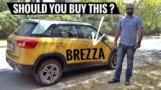 MARUTI SUZUKI BREZZA  AN HONEST OPINION  आखिर कितने पानी में [upl. by Eelarbed]