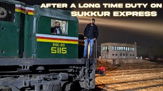 After a long time duty on Sukkur Express [upl. by Rabbaj]